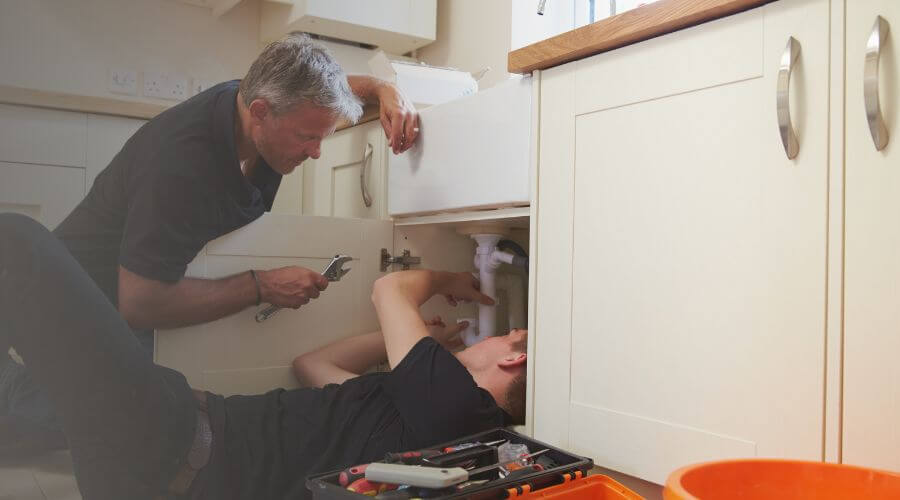 Professional burst pipe repair services in Moorland, IA